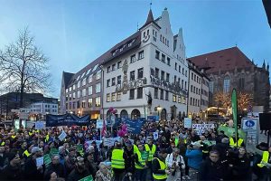 Kundgebung in Nürnberg, © BBV